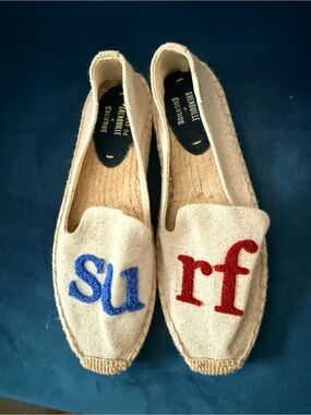 Soludos Cuisse De Grenouille Women's Natural 'Surf' Espadrille Flats